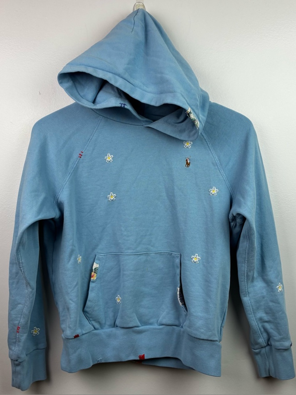 Polo Ralph Lauren Embroidered Patchwork Girls Hoodie